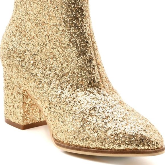 NEW - Corkys Razzle Dazzle Glitter Boots - Size 10 - Picture 2 of 4